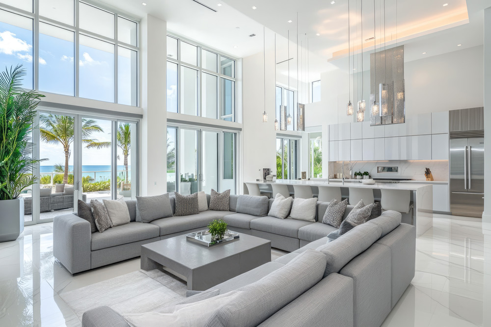 Luxury Sarasota vacation rental interior